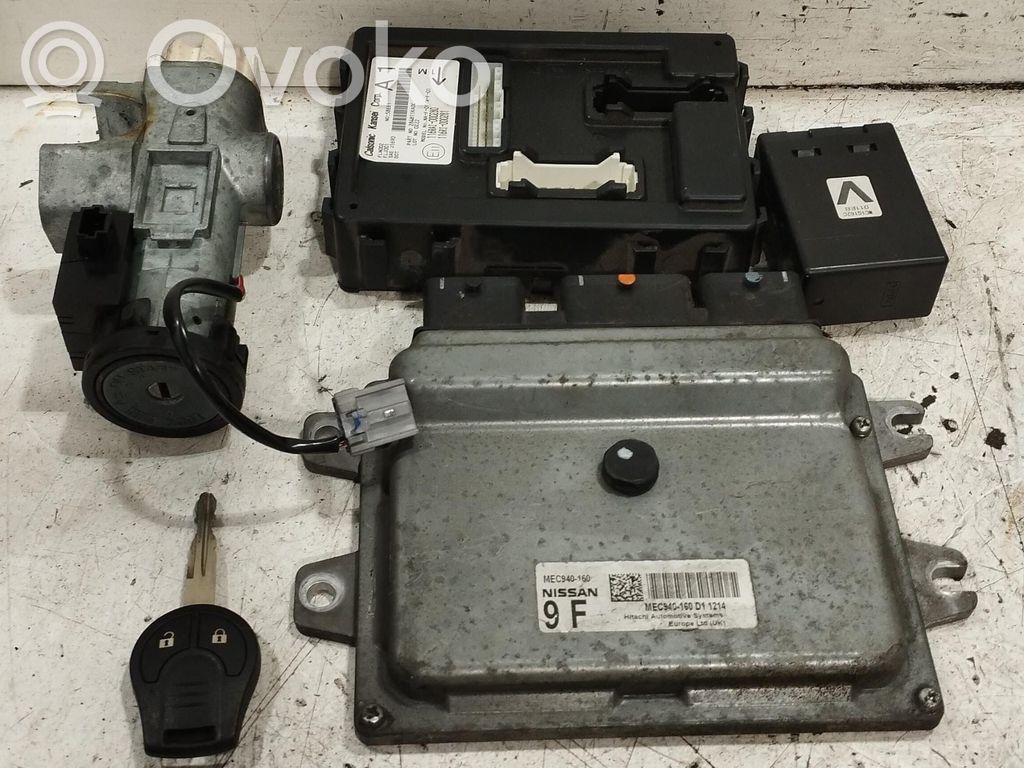 Nissan Juke I F15 Kit cu ECU motor și set închidere uși 