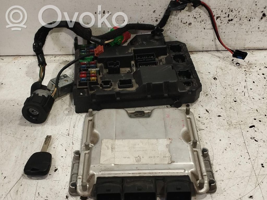 Peugeot 307 Kit centralina motore ECU e serratura