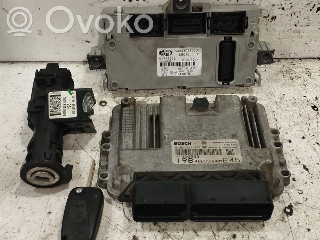 Fiat Bravo Kit cu ECU motor și set închidere uși 