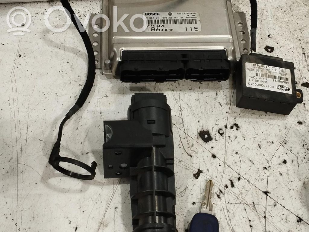 Fiat Multipla Kit cu ECU motor și set închidere uși 