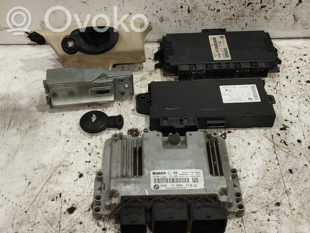 Mini One - Cooper Clubman R55 Engine ECU kit and lock set 