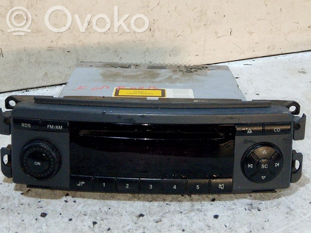 Smart ForFour I Unitate principală radio/CD/DVD/GPS 