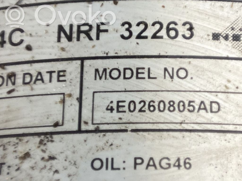 Audi A6 S6 C6 4F Compressore aria condizionata (A/C) (pompa)