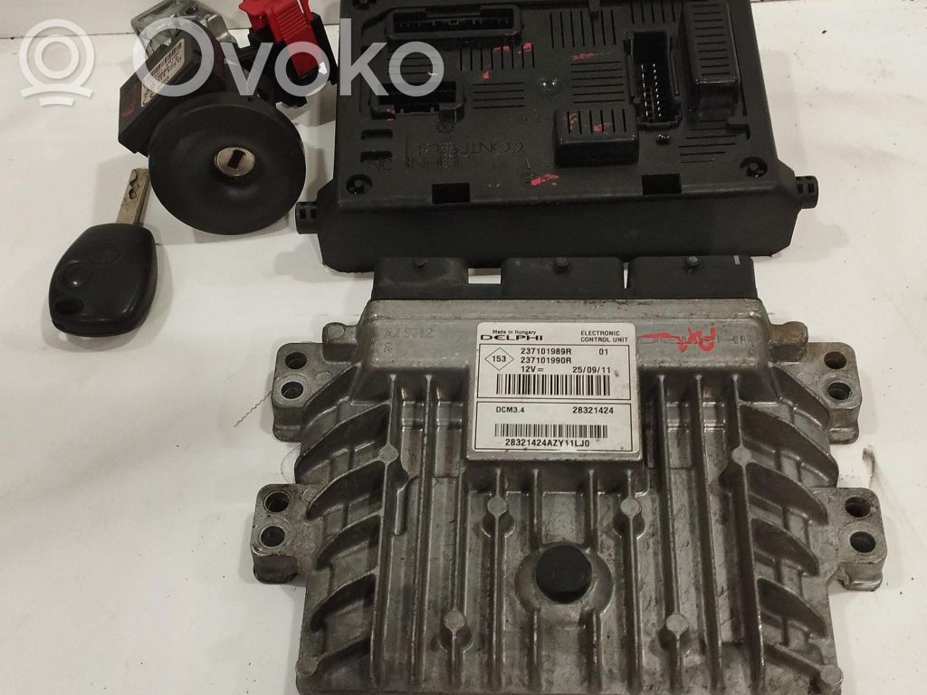 Renault Clio III Kit centralina motore ECU e serratura
