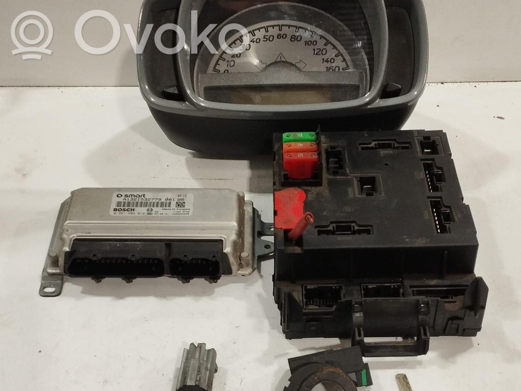 Smart ForTwo II Kit centralina motore ECU e serratura