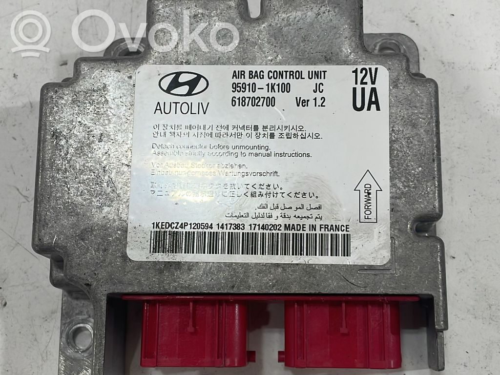 Hyundai ix20 Sterownik / Moduł Airbag 