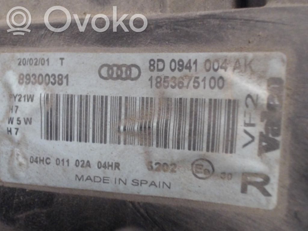 Audi A4 S4 B5 8D Scheinwerfer 