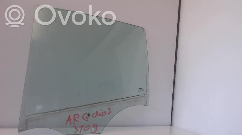 Renault Clio III Szyba drzwi tylnych 