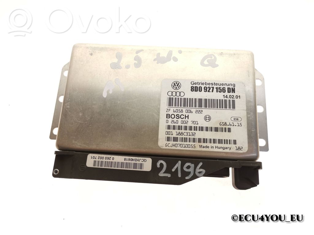 Audi A4 S4 B5 8D Gearbox control unit/module 