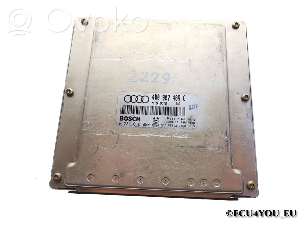 Audi A8 S8 D2 4D Engine control unit/module 
