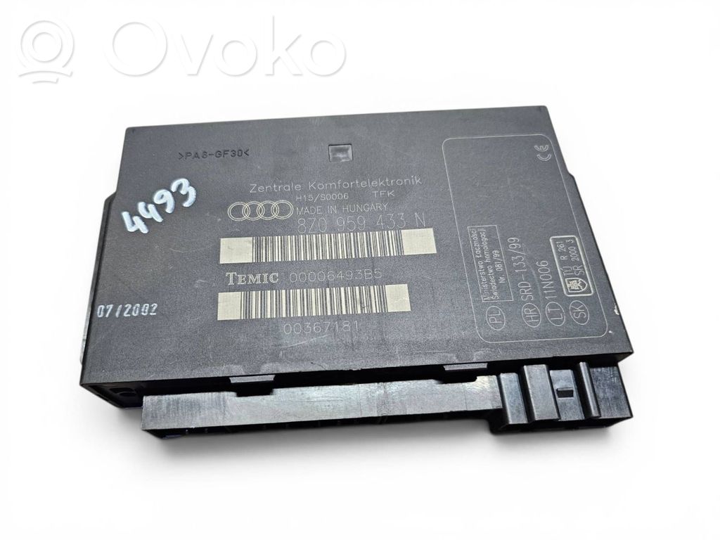 Audi A2 Comfort/convenience module 