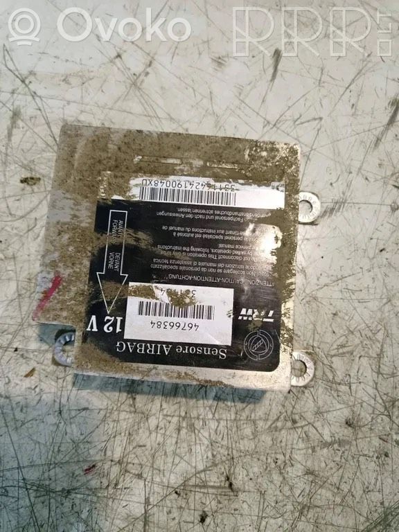 Fiat Punto (188) Airbag control unit/module 