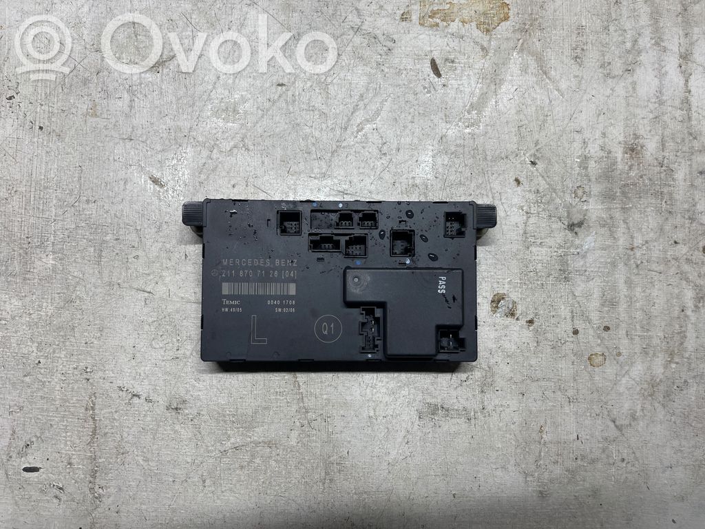 Mercedes-Benz E W211 Door control unit/module 
