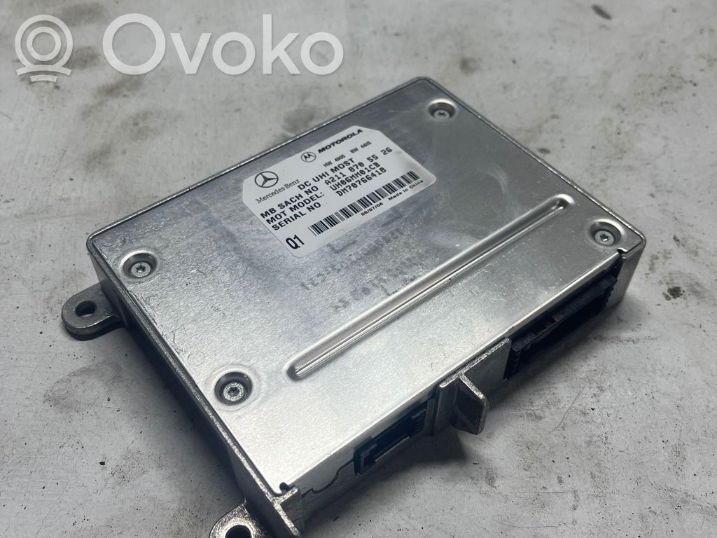 Unidad de control/módulo de bluetooth   A2118705526,DM70766418