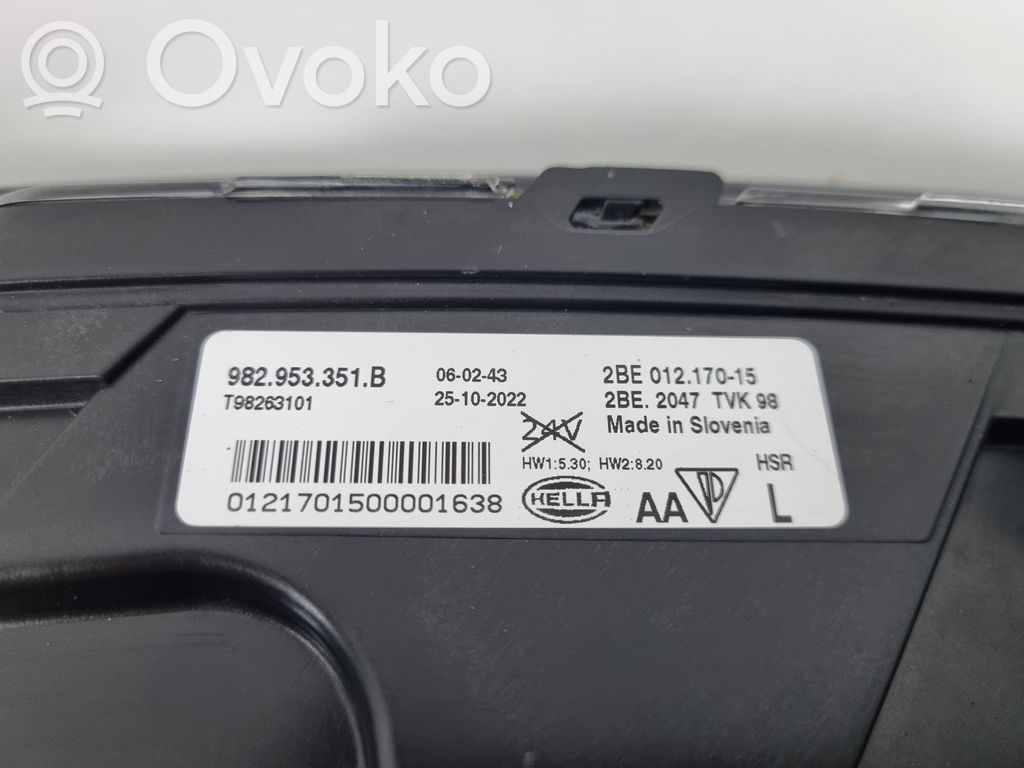 Porsche Boxster 982 Frontblinker 