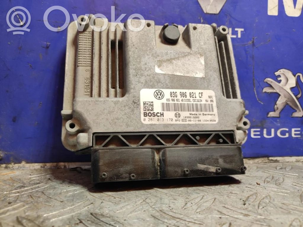 Unidad de control/módulo ECU del motor   0281013170