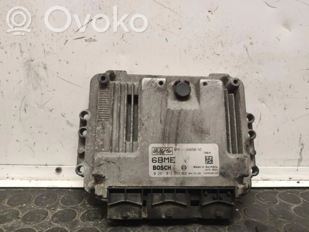 Unidad de control/módulo ECU del motor   4M5112A650ND