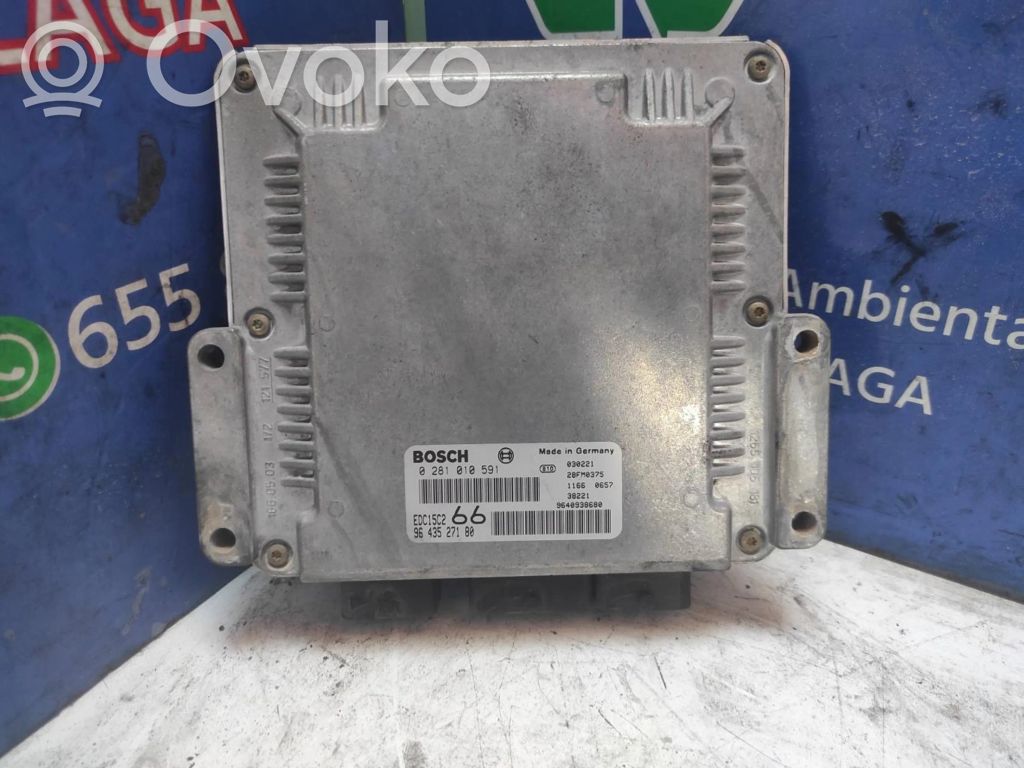 Unidad de control/módulo ECU del motor   0281010591