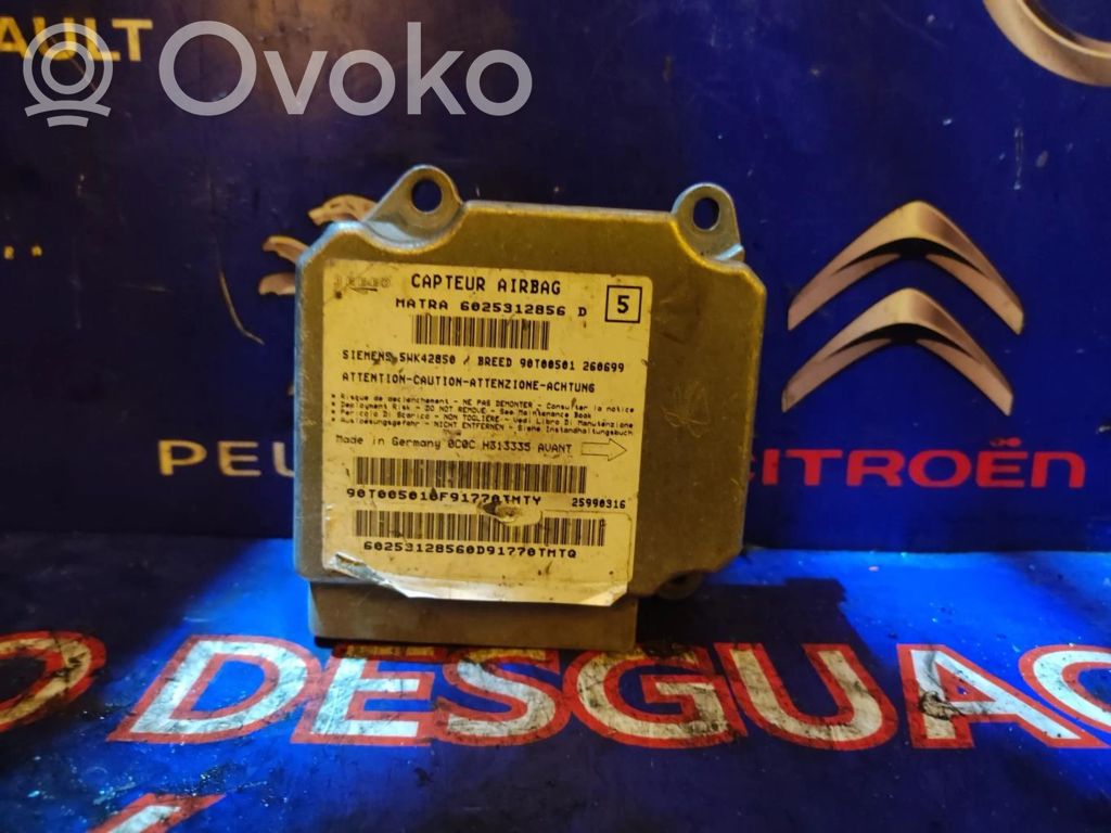 Renault Espace -  Grand espace V Airbag control unit/module 