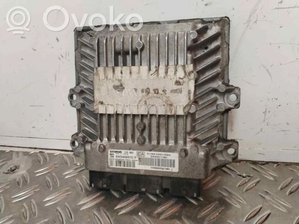Citroen C4 I Engine control unit/module ECU 