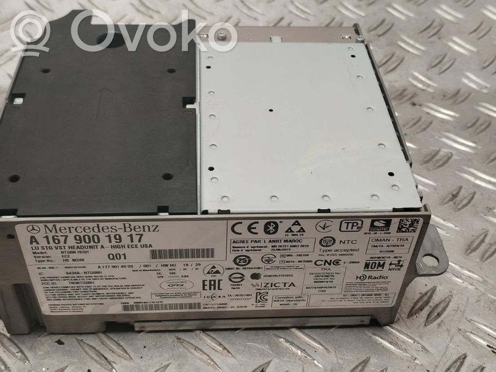 Mercedes-Benz CL C215 Panel / Radioodtwarzacz CD/DVD/GPS 