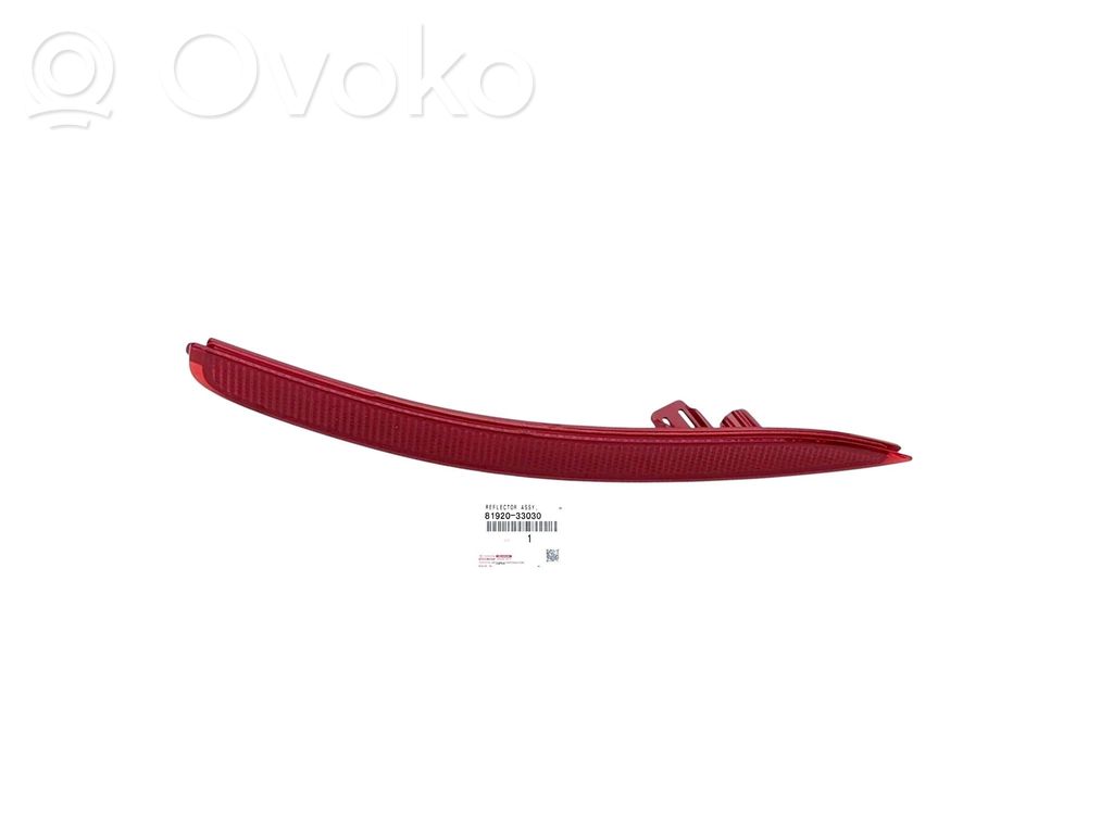 Lexus ES VII XZ10 Odblask lampy tylnej 