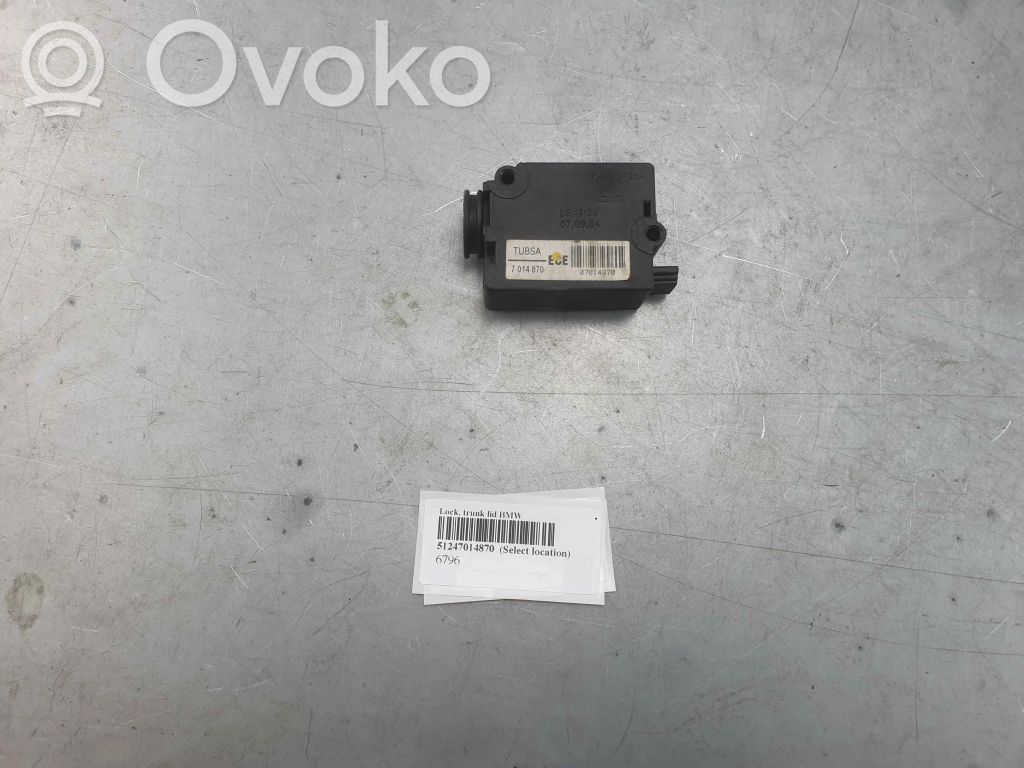 BMW 3 E92 E93 Tailgate/trunk/boot lock/catch/latch 