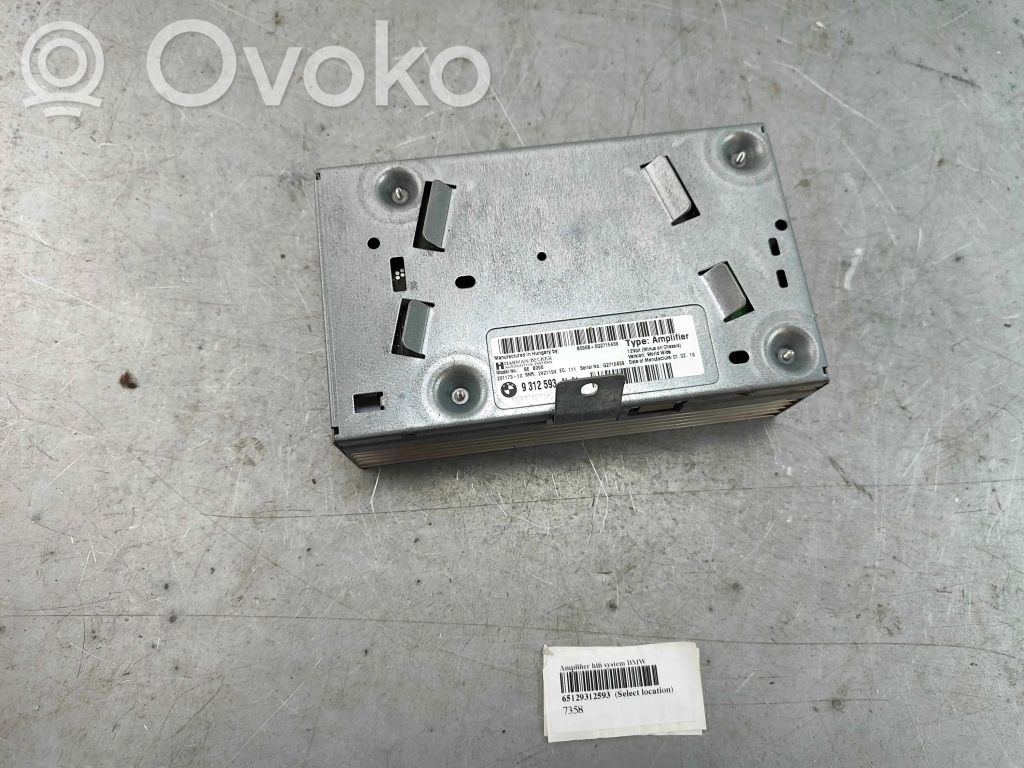 BMW 5 F10 F11 Wzmacniacz audio 
