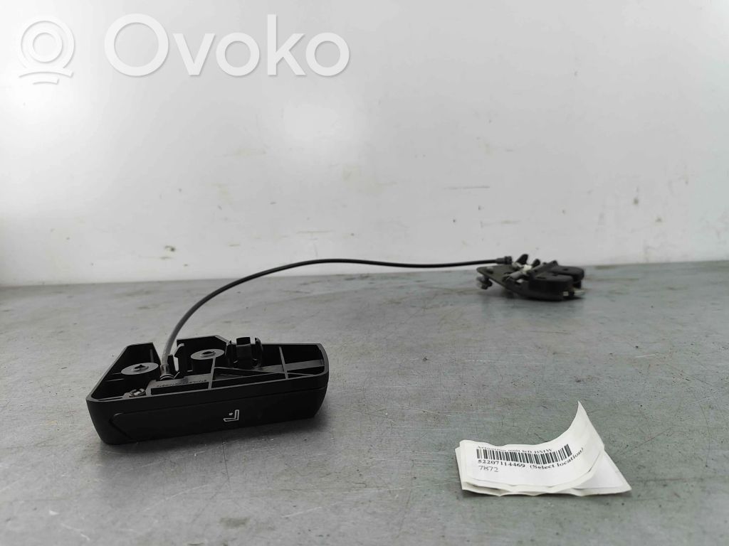 BMW 5 F10 F11 Rączka / Dźwignia regulacji fotela tylnego 