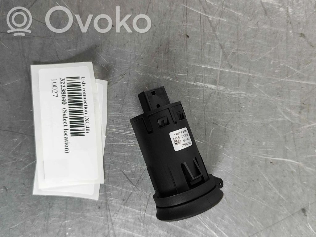 Volvo XC40 Enchufe conector USB 