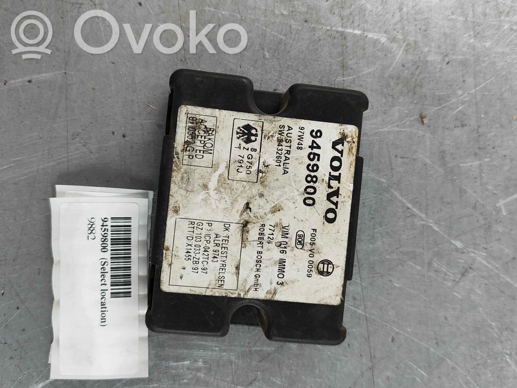 Volvo S70  V70  V70 XC Imobilaizera vadības bloks 