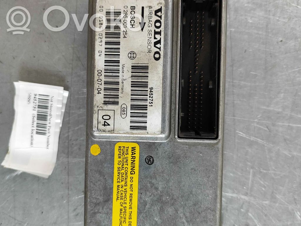 Volvo S80 Airbag control unit/module 
