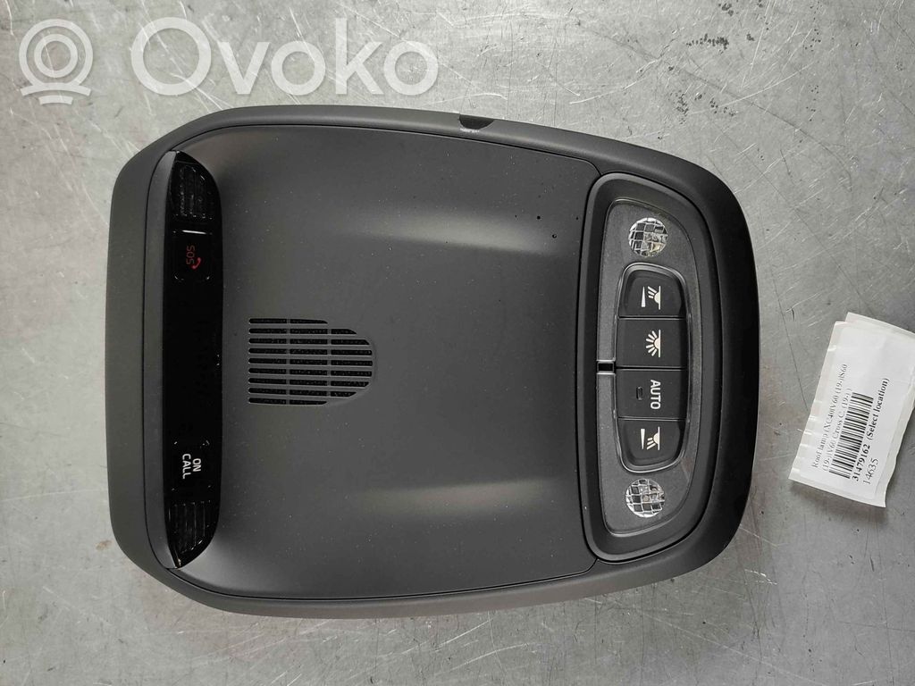 Volvo XC40 Consola de luz del techo 