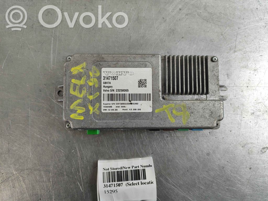 Volvo XC90 Camera control unit module 