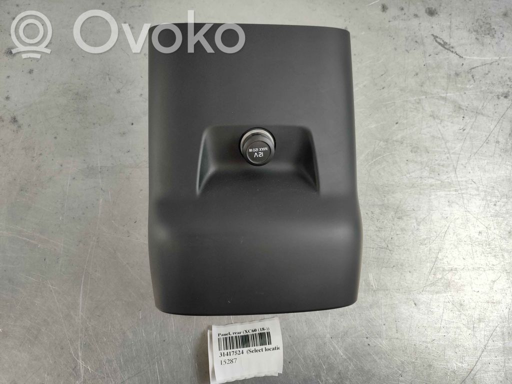 Volvo XC60 Alte elemente consolă centrală (tunel) 