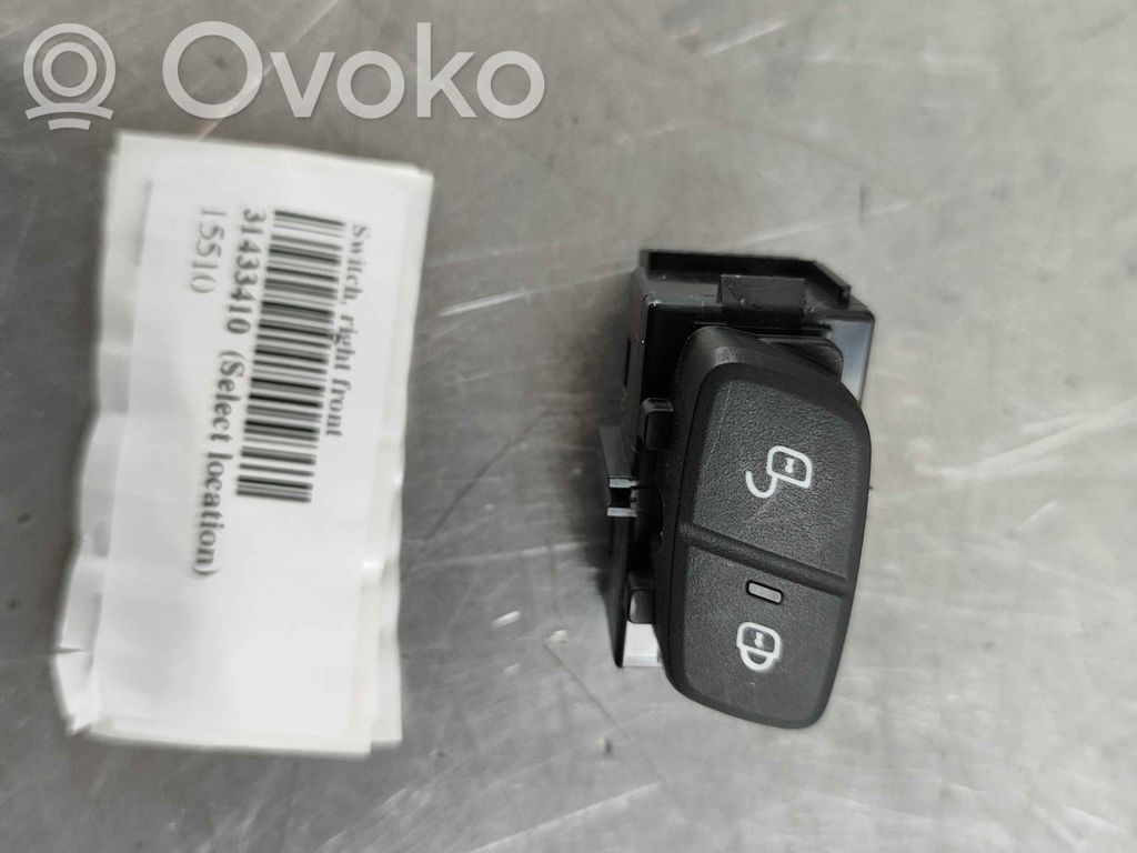 Volvo XC60 Central locking switch button 