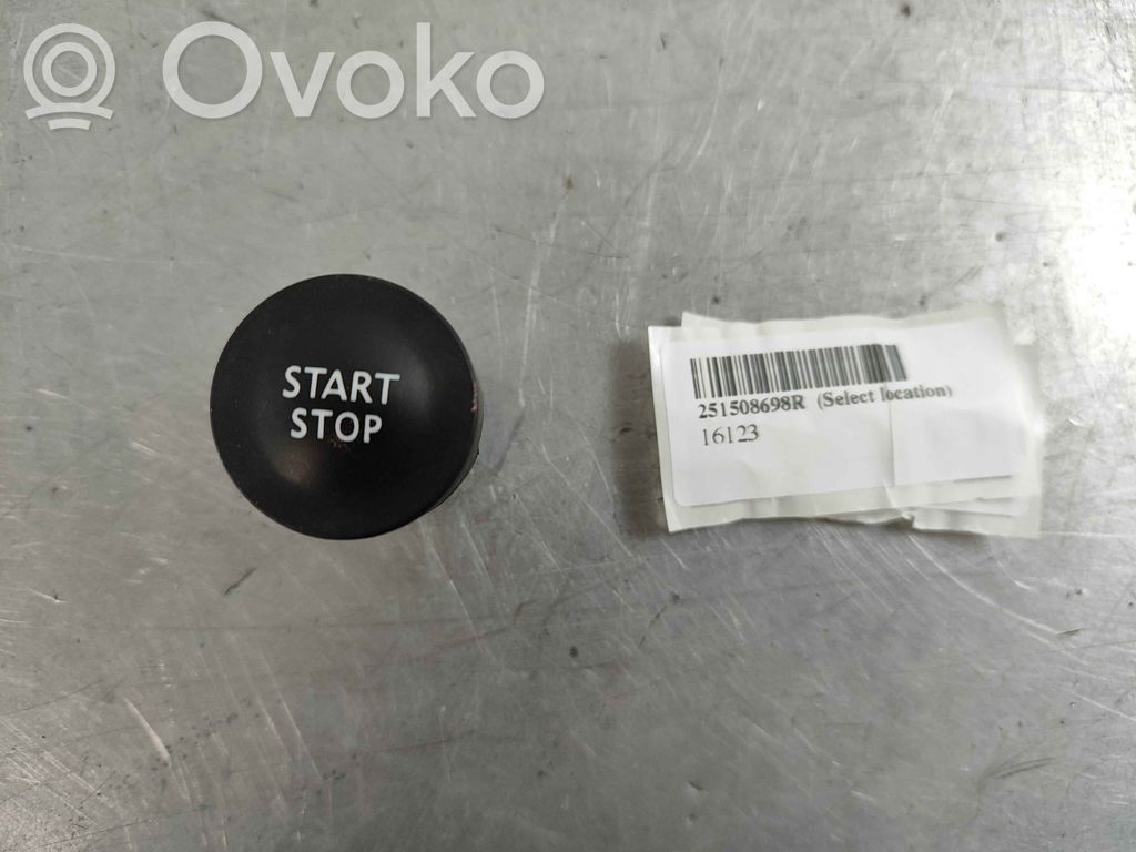 Renault Zoe Engine start stop button switch 
