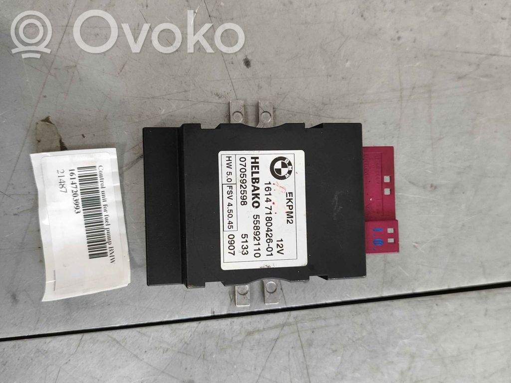 Unité de commande / module de pompe à carburant   16147203993,16147054041,16147180426,7203993