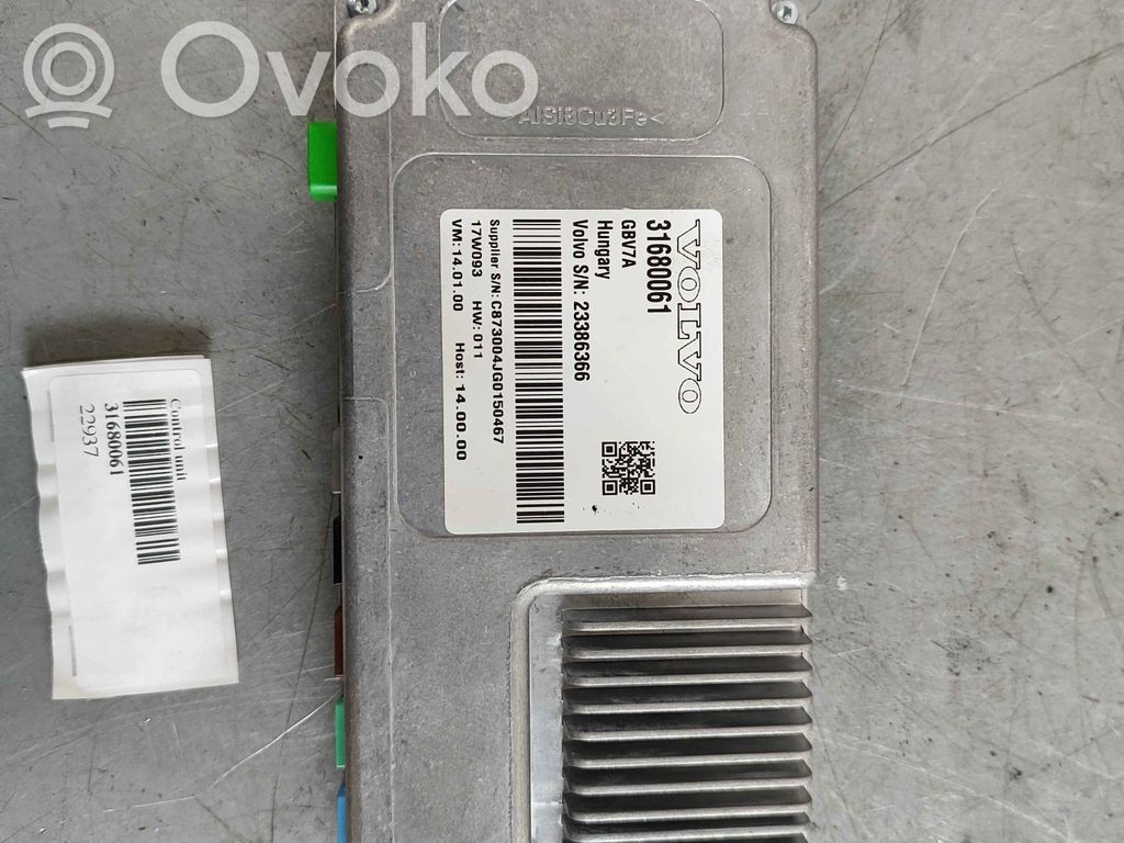 Volvo S90, V90 Parking PDC control unit/module 