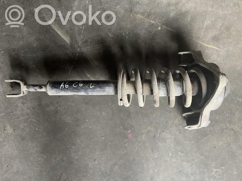 Audi A6 S6 C6 4F Priekšpusē amortizators 