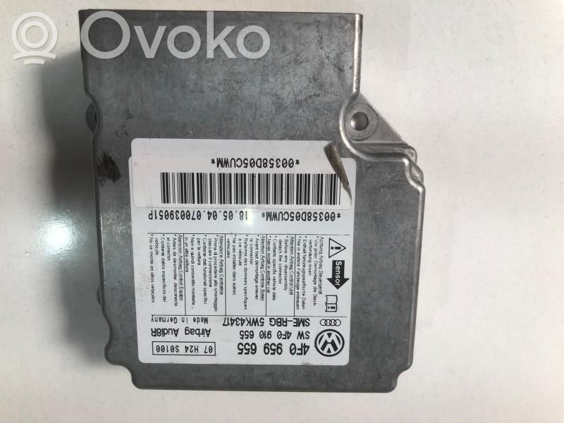 Audi A6 S6 C6 4F Airbag control unit/module 