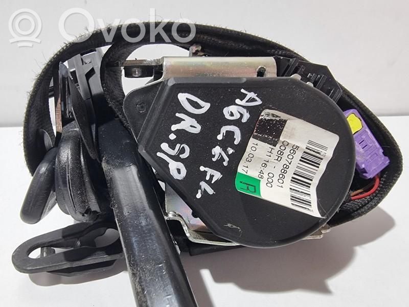 Audi A6 S6 C6 4F Cinturón delantero 