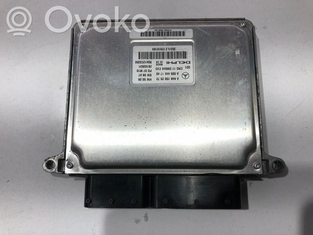 Mercedes-Benz C W204 Engine control unit/module ECU 