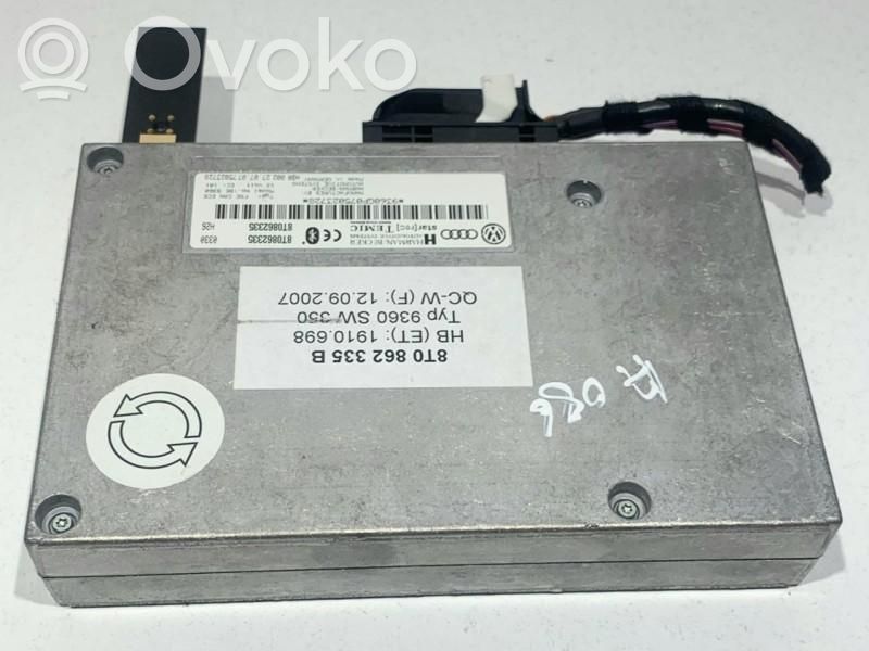 Unidad de control/módulo de bluetooth   8T0862335B,8T0862335B