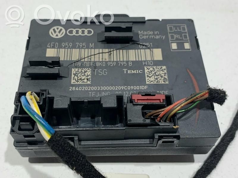 Unité de commande module de porte   4F0959795M,4F0959795B