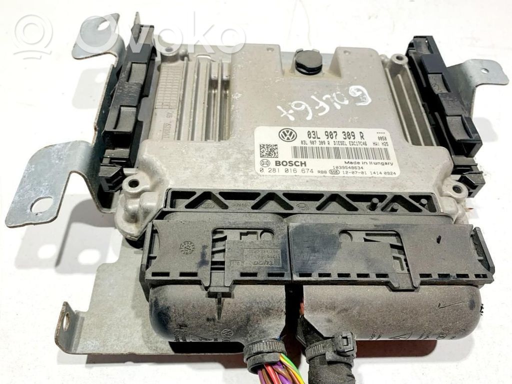 Volkswagen Golf Plus Komputer / Sterownik ECU silnika 
