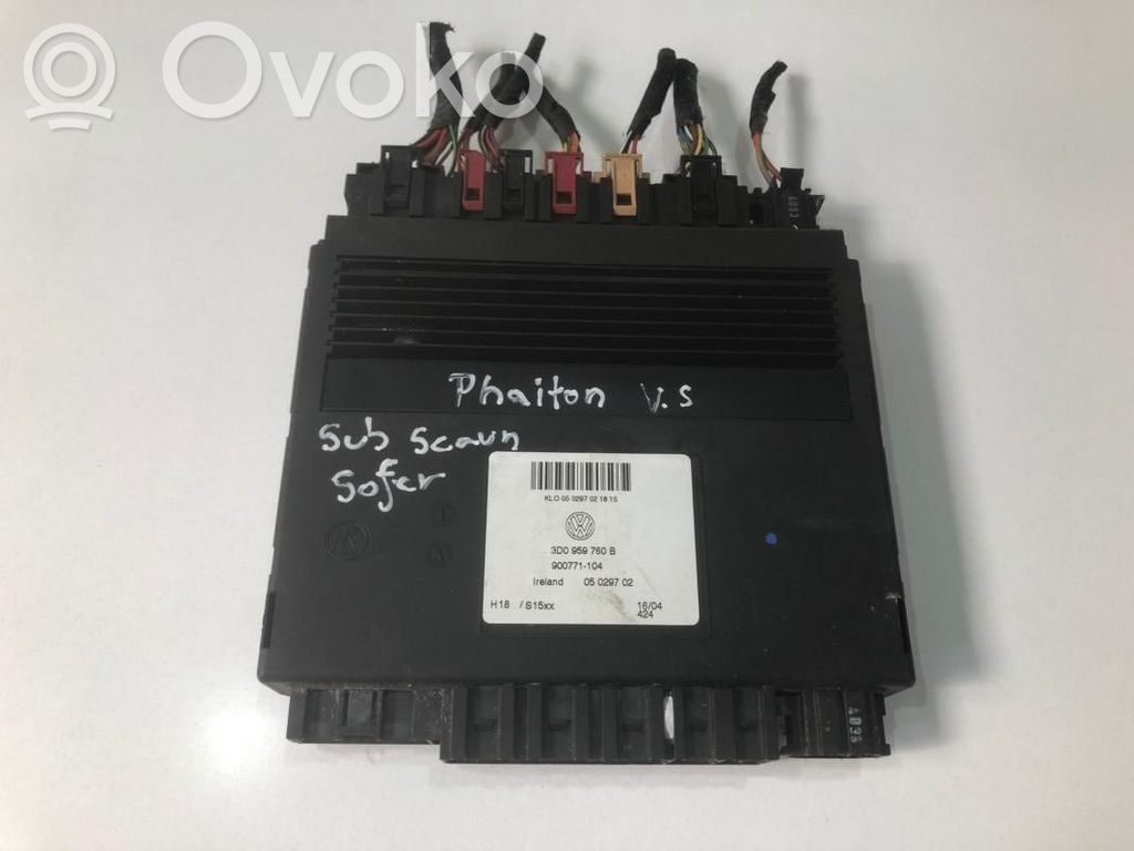 Volkswagen Phaeton Modul comandă scaune 