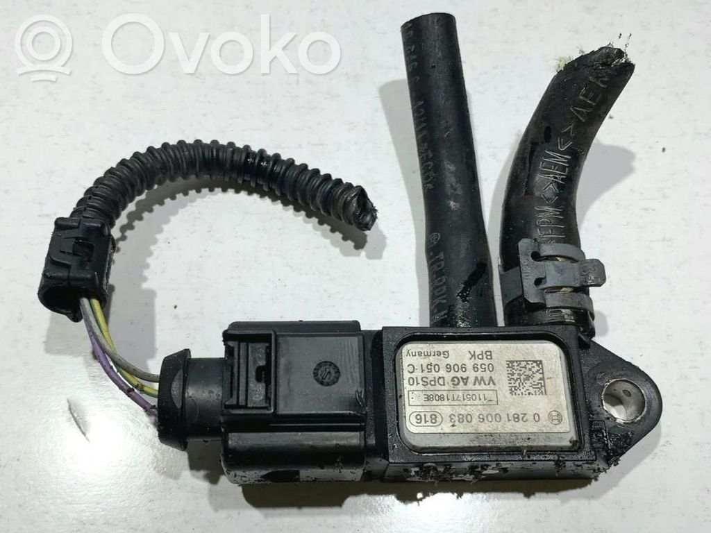 Skoda Octavia Mk2 (1Z) Sensor de la presión del aire 