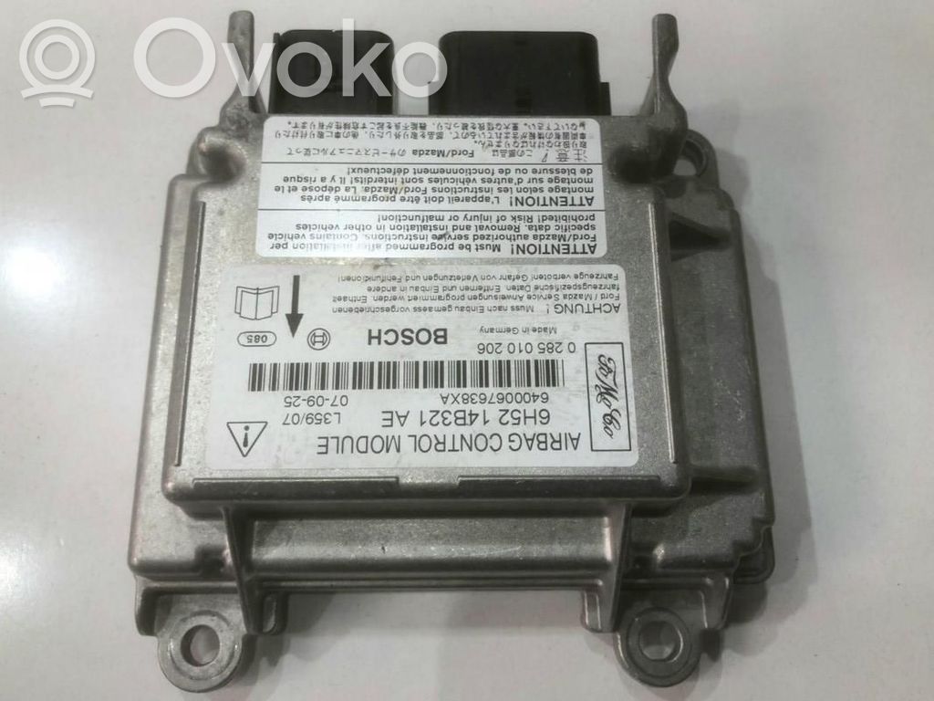 Airbag control unit/module   6H5214B321AE