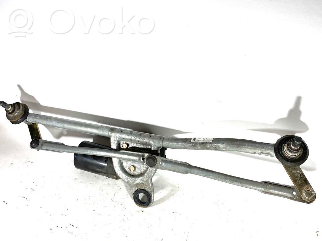 BMW 3 E46 Motor y varillaje del limpiaparabrisas delantero 